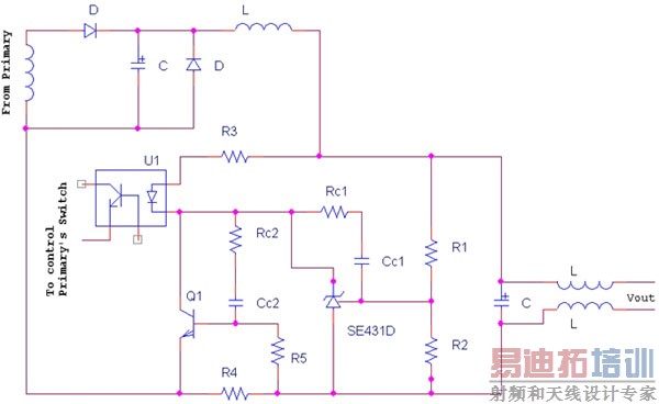 ͼ2 ����SE431D��������ʵ�ֺ�ѹ�������Ƶ�·