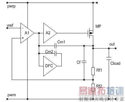 ͼ2������AB�����Ŵ�����LDO��