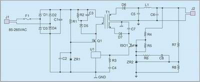 图3:部分集成IC加分立器件实现方案。