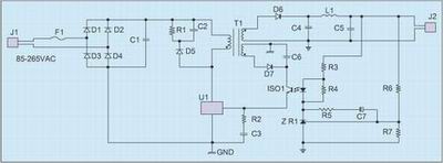 图1:全集成PWM实现方案。
