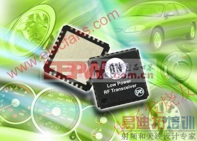 ɭ���뵼���������Ӧ�õĵ͹���RF�շ���оƬ www.elecfans.com