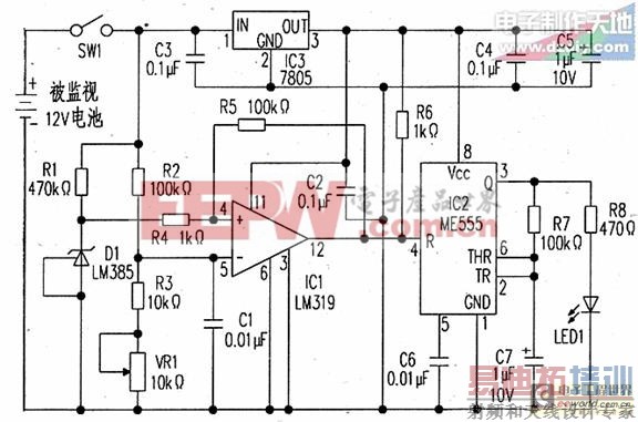 图1 LTC4350自主均流原理示意图