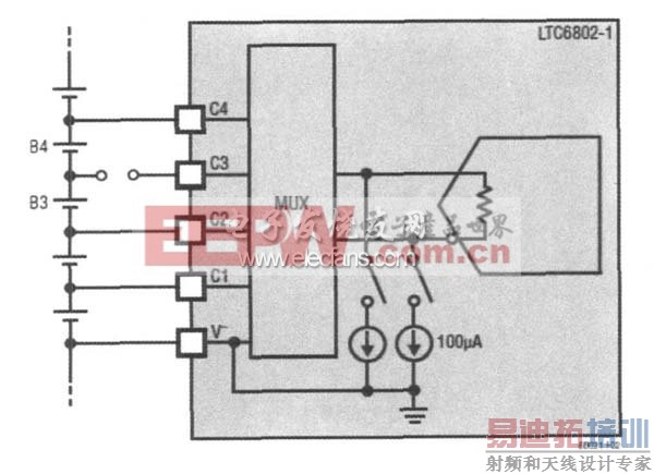 LTC6802开路检测电路