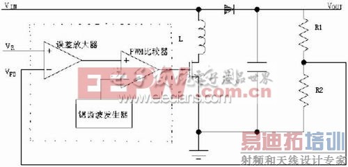 ��ѹ����ģʽ���ص�Դ����ԭ��ͼ