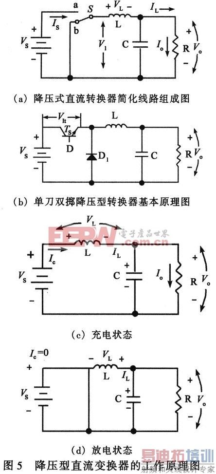 ��ѹʽֱ��ת�����Ĺ���ԭ��ͼ