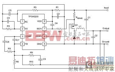 �����߹���LED����Ӧ�õ�һ���·���