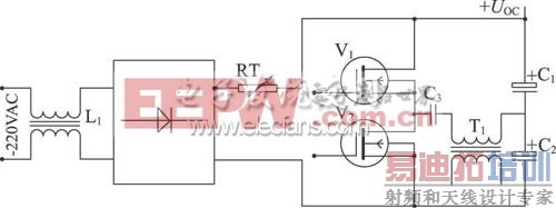 负温度系数电阻组成的输入软启动电路