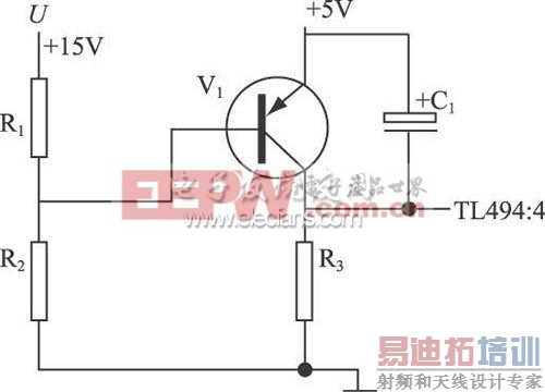 利用TL494:4 脚进行驱动软启动及电源保护