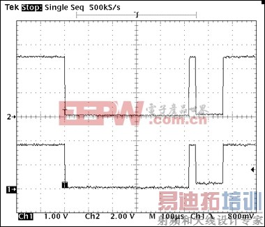 ͼ2. ��1-Wire��λ���ο��Կ���MAX3394E�����ܣ�����Ӧ��������Ȳ�����250mV�����ڵ���1-Wire����VIL��0.4V����ѹ��