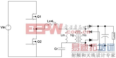LLC谐振半桥拓补结构
