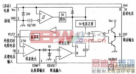 UC3842笔记本电脑电源适配器的故障检修