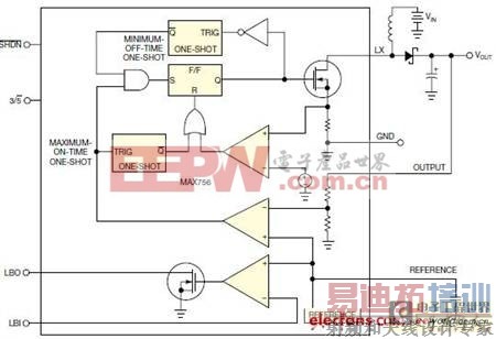 ͼ1,ʹ������̶������ѹת�����еĵ�ؼ�ص�·�������ڶ��������ѹ
