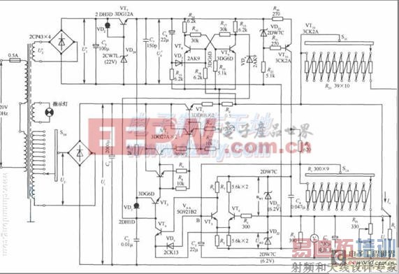 һ�������ѹ��Դ���ϵ�·ͼ