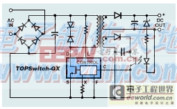 TOP243������3V/4A��Ч�ʿ�����ѹ��Դ