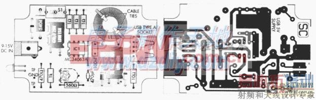 MC34063��USB����·ͼ