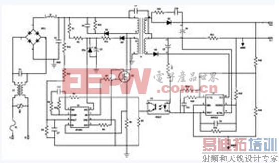 ͼ6 ����AP166+AP4313��LED������·ԭ��ͼ