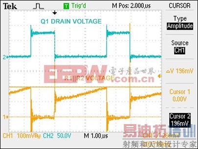 ͼ6. ����MOSFET�ĵ�ѹ�ͼ�������ĵ�ѹ