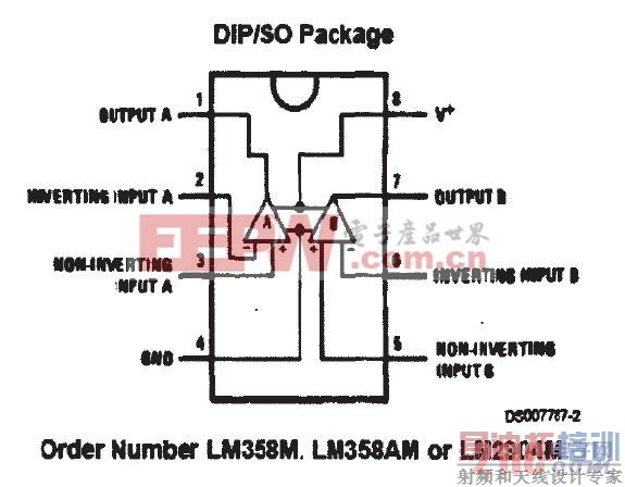ͼ2LM358�ڲ�ԭ��ͼ