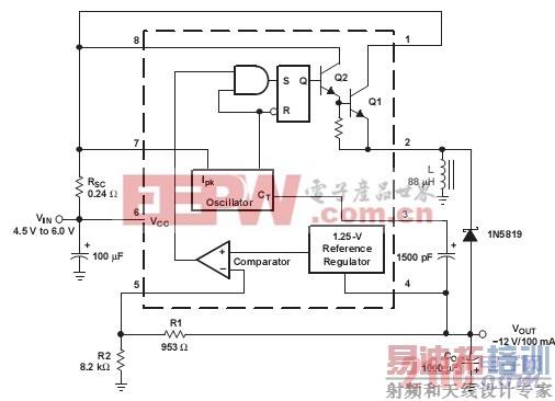 ������ѹ����TI���ĵ���Ӧ��֮MC34063