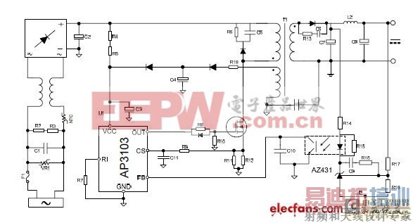����AP3103������ʽAC-DC��Դģ�����