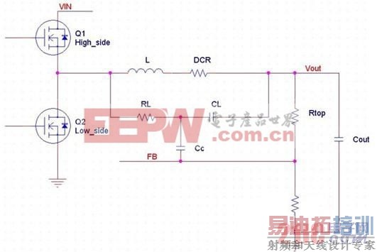 ����Ӧ��ͨʱ�併ѹ��·������ESR��·���