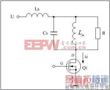 漏感与分布电容对输出波形的影响