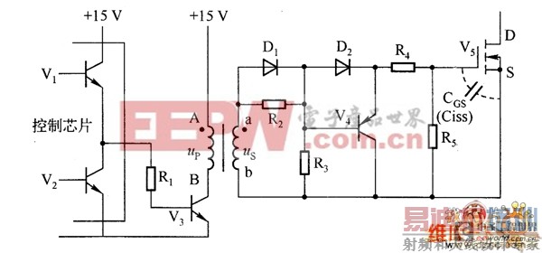 ���ñ�ѹ����ϵ�������·ͼ