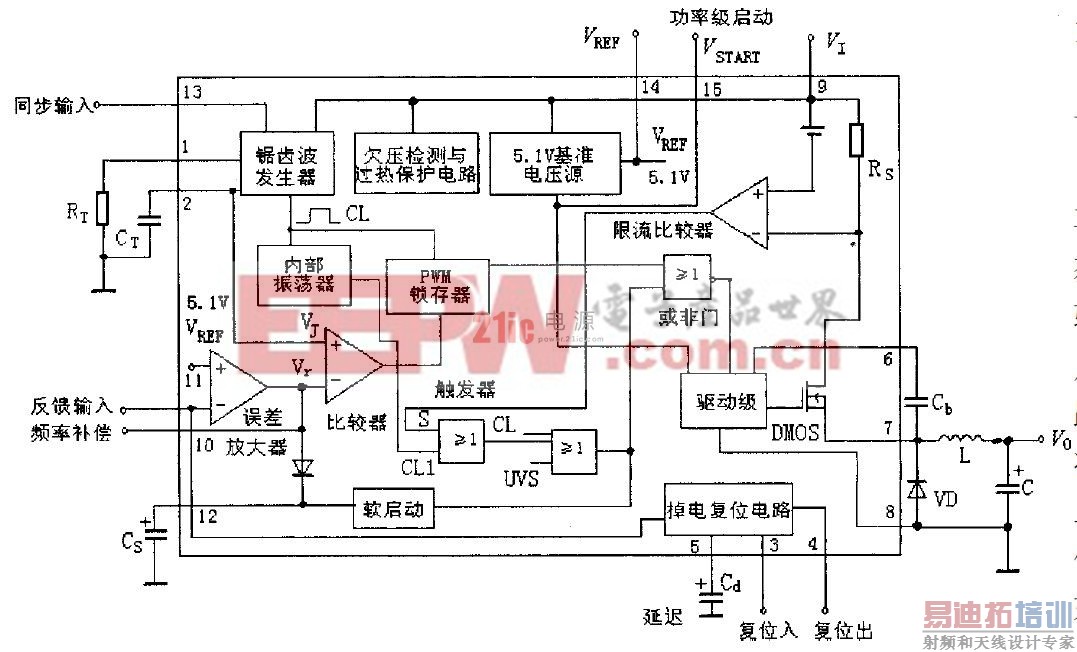 ͼ1 ��L4970A ԭ����ͼ