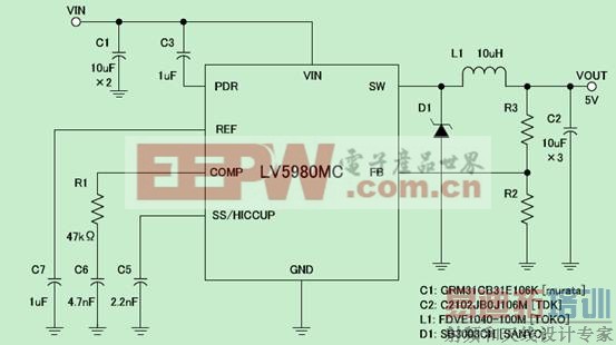 LV5980MC����ԭ��ͼ