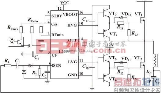 ͼ7 L6599��Χ��Ҫ�˽�����ʾ��ͼ