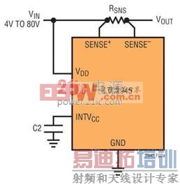 LTC2945 从被监视的电源获得电源