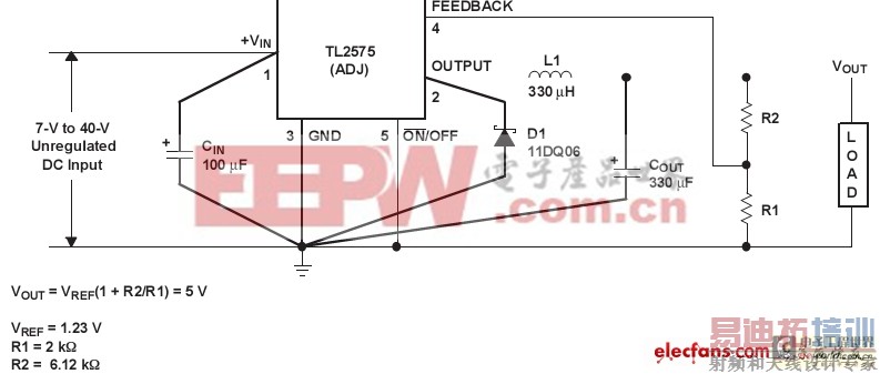 介绍几款TI稳压器的典型应用