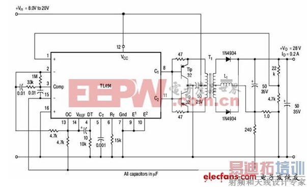 介绍几款TI稳压器的典型应用