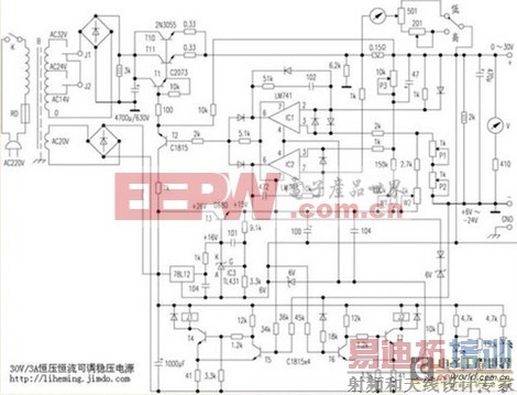 TRP-3003恒压恒流高精度直流稳压电源剖析