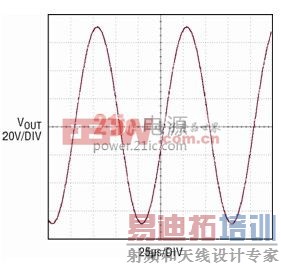 LTC6090 输出电压 140VP-P 10kHz 正弦波