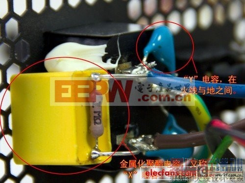 电源内部电子元件详解(图解)