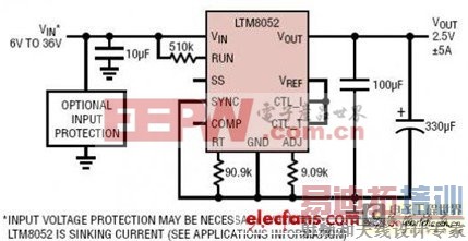 ��5A��2.5V (������) ��Module ��ѹ����·ͼ