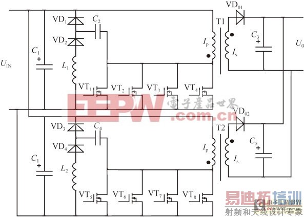 一款单端反激电路在逆变电源中的应用