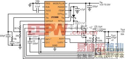 采用LTC3866提高电流式开关电源效率的方法