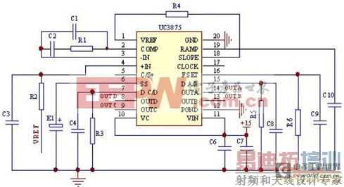 UC3875芯片控制2KW高频开关电源电路设计