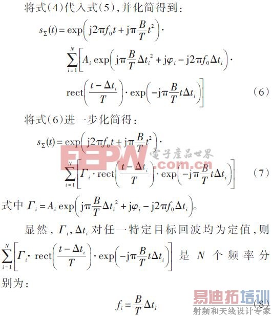 基于DDS幅相调制的多点目标回波信号的研究