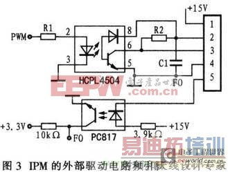IPM简化电路系统 单相逆变器设计应用于其中