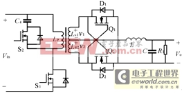 ����������һ���ѹ��������ص�Դ�ĵ�·���