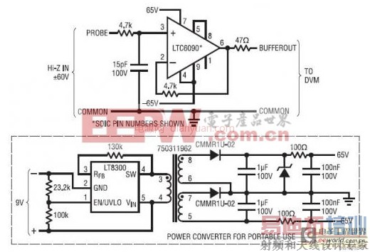 �Ըߵ�ѹCMOS�Ŵ������õ���ICʵ�ָ��迹���ʵ��