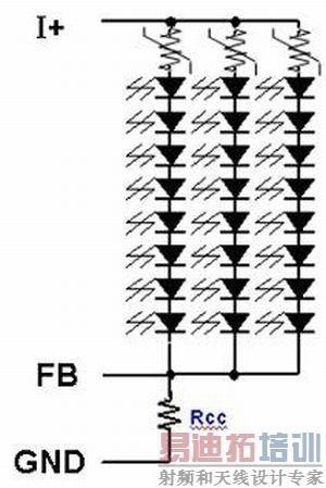 ͼ6��LED���з�·��������