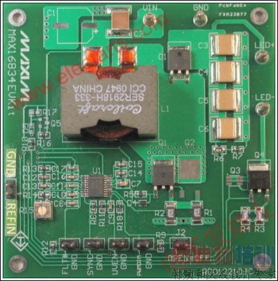  LED��������·�� www.elecfans.com