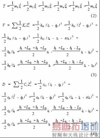 具体各项的表达式