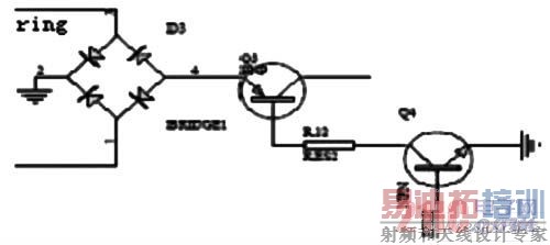 模拟摘机检测电路图