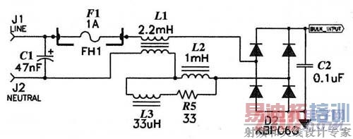 ͼ6 ����EM I�˲�������������