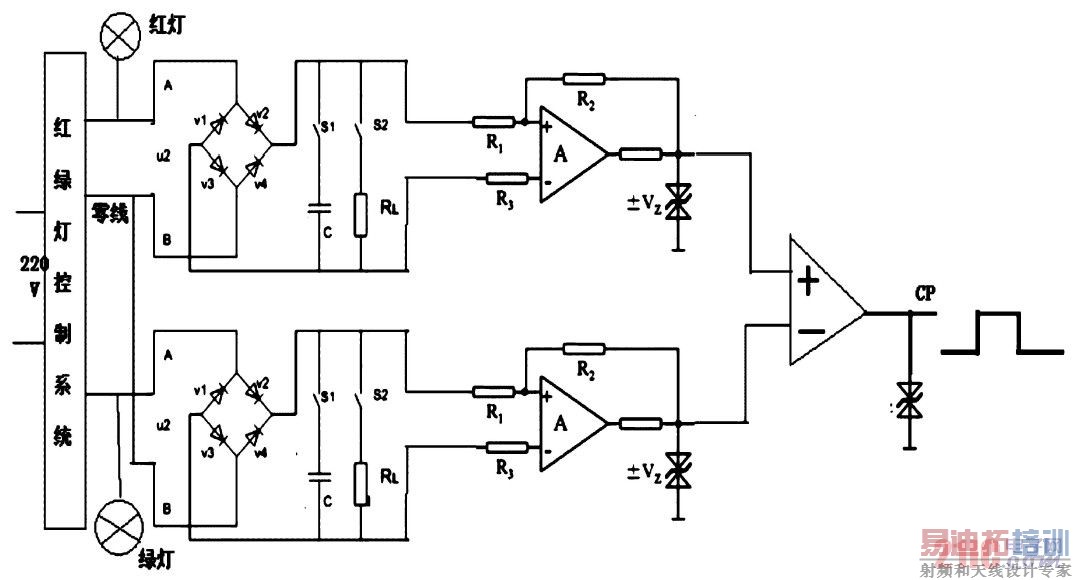 ͼ2���̵��źż���װ��ͼ